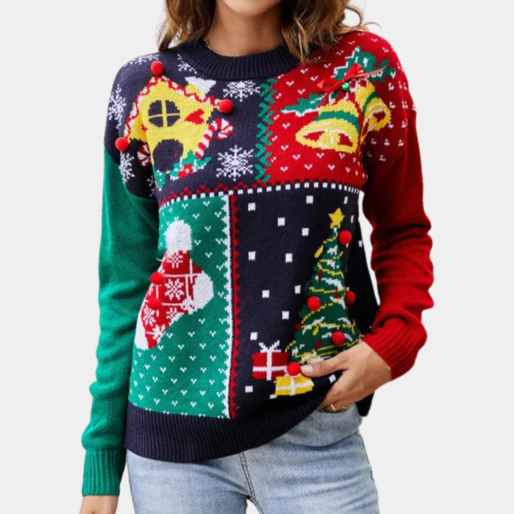 MELODY - Comfortabele Kersttrui voor Dames