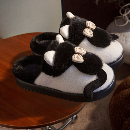 NATALY - Klassieke Pluizige Zomerslippers voor Dames