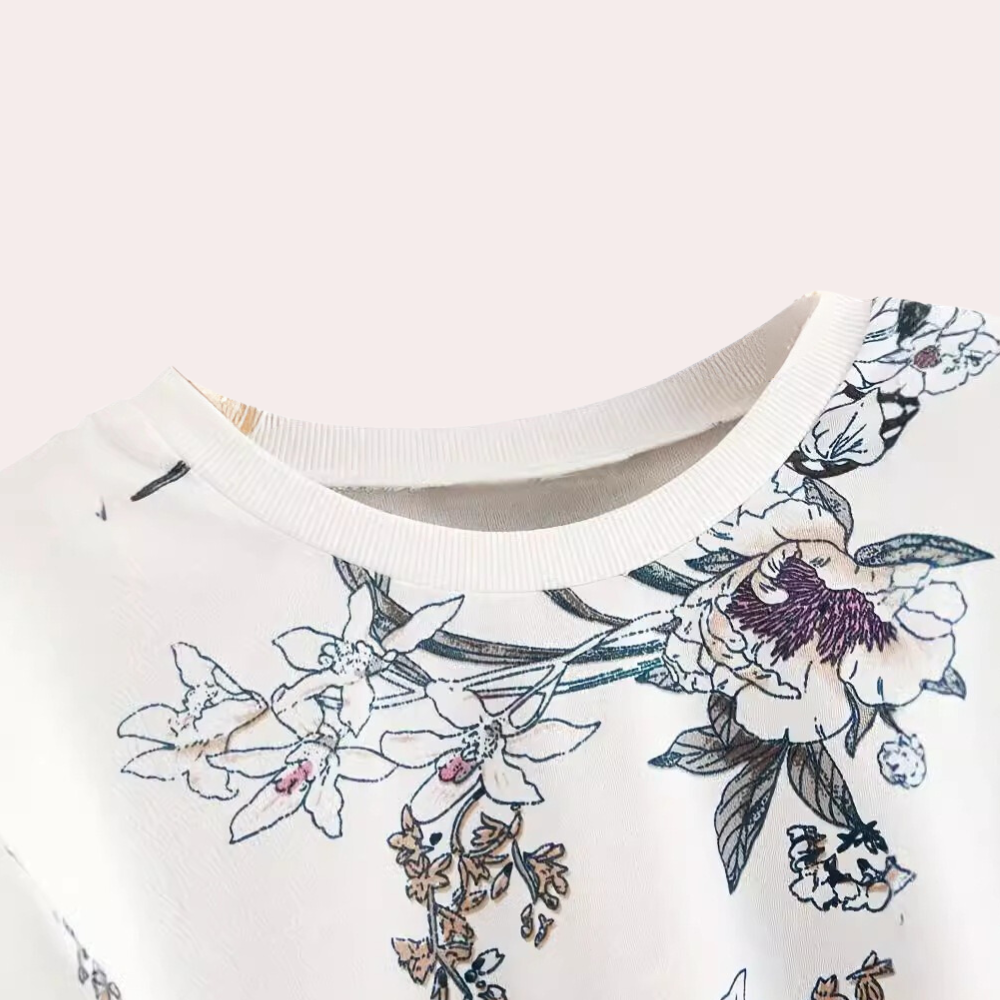DORIS - Modieuze Bloemen Zomertrui voor Dames