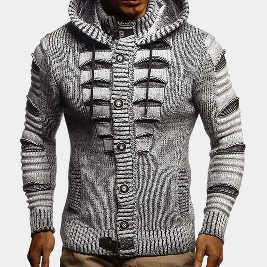 MIRO - Geraffineerd Capuchonvest voor Heren - Perfect voor de Lente en Zomer