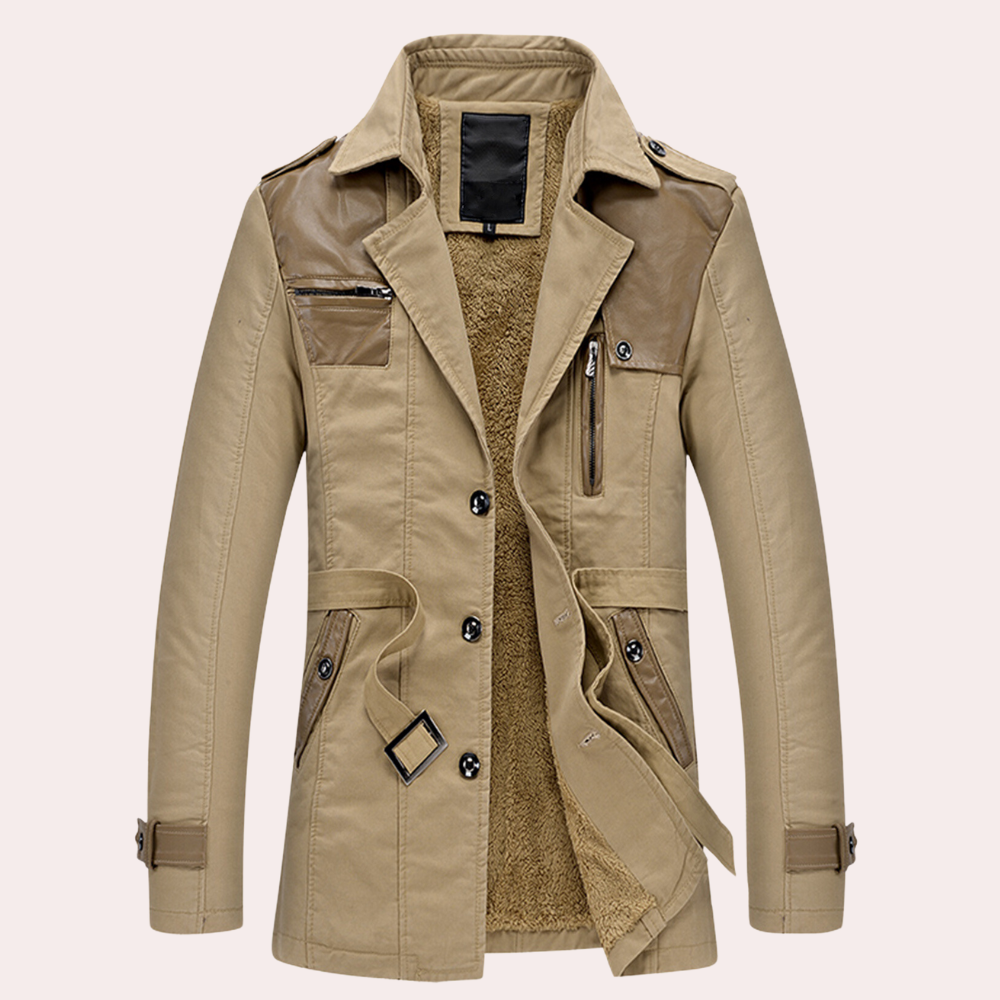 YVAN - Lichte Zomer Trenchcoat voor Heren