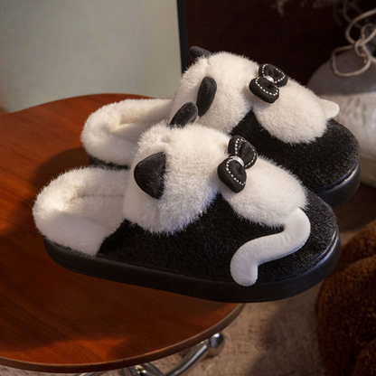 NATALY - Klassieke Pluizige Zomerslippers voor Dames