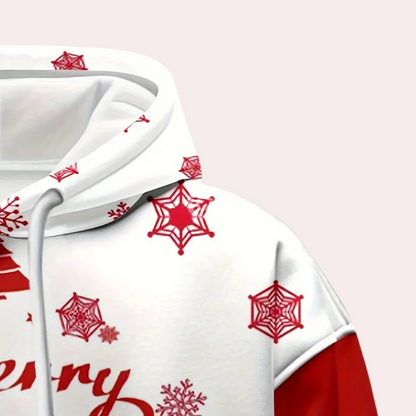LAUREL - Modieuze Kerstmis Hoodie voor Heren