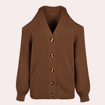 ESTELLA - Luxe Zomerse Schouders Trui voor Dames