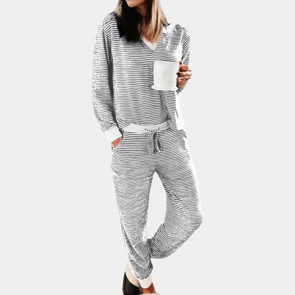 ALUNA - Trendy Zomerse Pyjamaset voor Dames