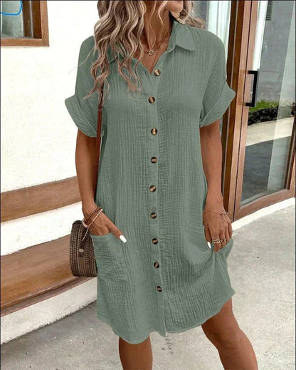 Aria - Klassieke polo-casual jurk