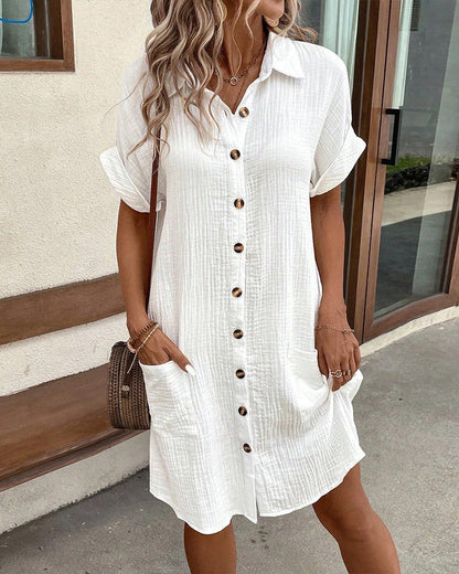 Aria - Klassieke polo-casual jurk