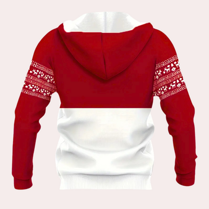 TOBIE - Trendy Kerstmis Hoodie voor Heren