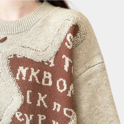 MANUELA - Luchtige Moderne Oversized Trui voor Dames, Perfect voor de Zomer