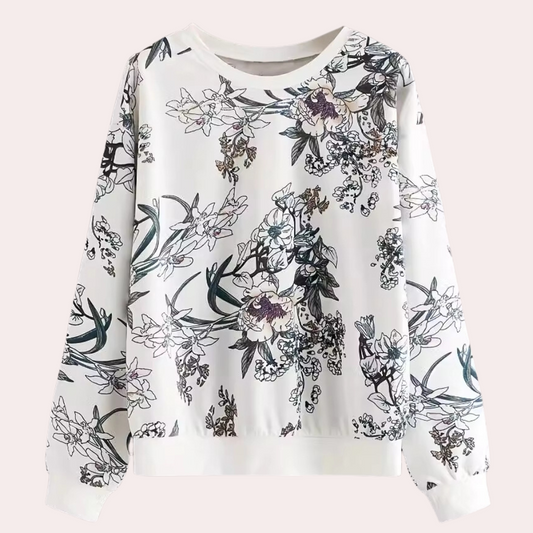 DORIS - Modieuze Bloemen Zomertrui voor Dames
