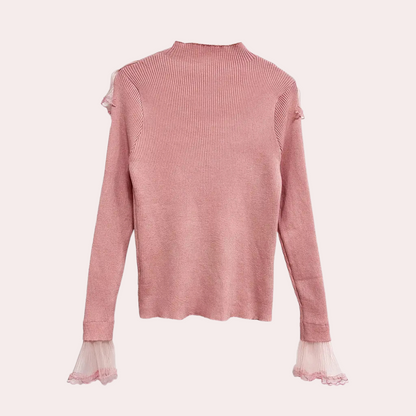 KATRESA - Elegante Luchtige Kanten Trui voor Dames - Perfect voor de Zomer