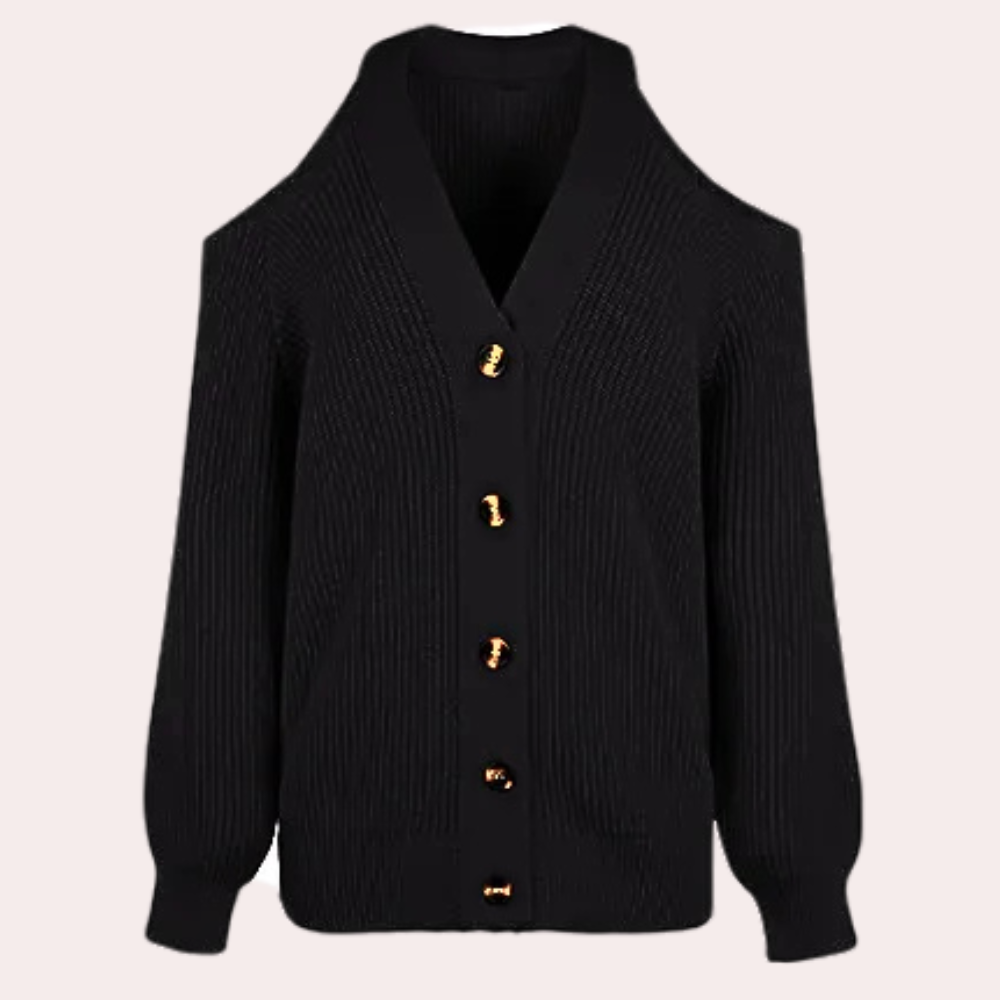 ESTELLA - Luxe Zomerse Schouders Trui voor Dames