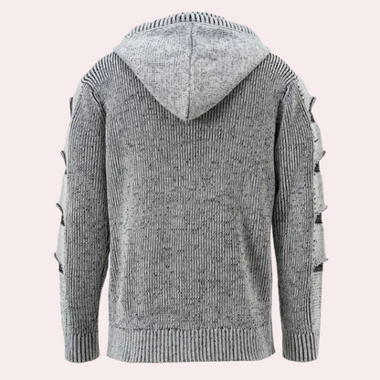 MIRO - Geraffineerd Capuchonvest voor Heren - Perfect voor de Lente en Zomer