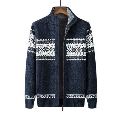 Gebreid vest voor de winter - Fedorus