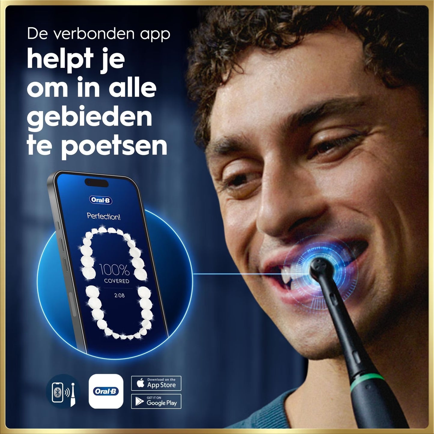 Oral-B iO 9N Elektrische Tandenborstel Zwart & Roze Duoverpakking + 10 Opzetborstels