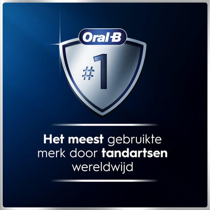 Oral-B iO 6 Elektrische Tandenborstels Zwart & Roze Duoverpakking + 10 Opzetborstels