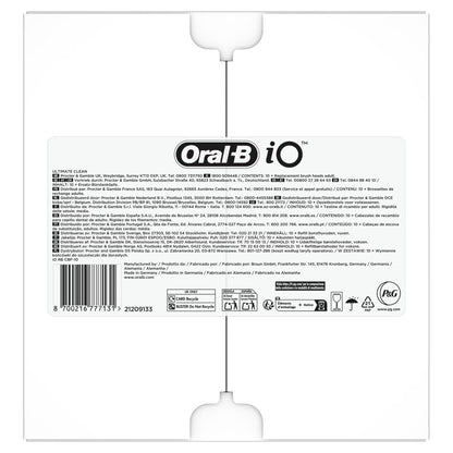 Oral-B iO 6 Elektrische Tandenborstels Zwart & Roze Duoverpakking + 10 Opzetborstels