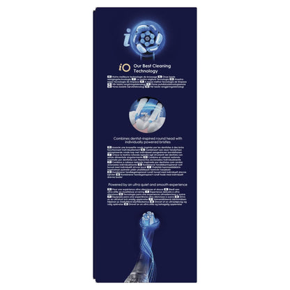 Oral-B iO 9N Elektrische Tandenborstel Zwart & Roze Duoverpakking + 10 Opzetborstels