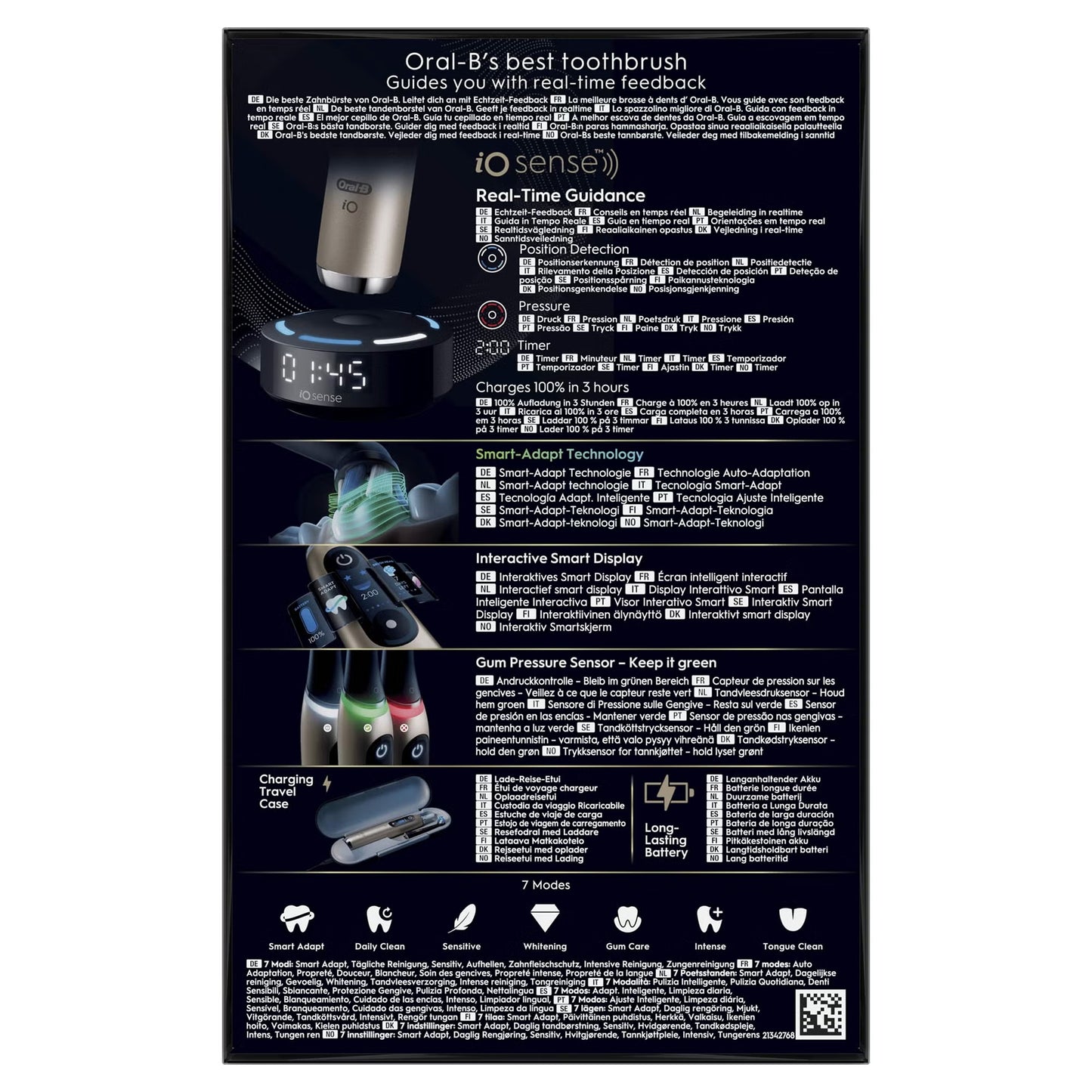 Oral-B iO10 Lunar Gold Special Edition Elektrische Tandenborstel