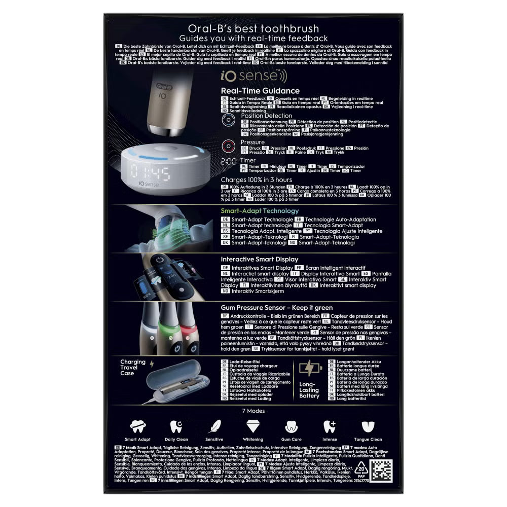 Oral-B iO10 Eclipse Gold Special Edition Elektrische Tandenborstel