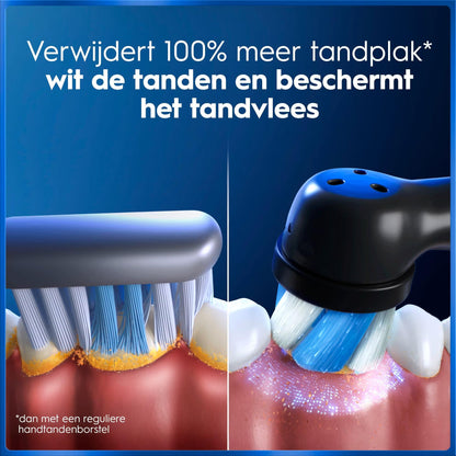 Oral-B iO 5N Elektrische Tandenborstel Zwart + 4 Opzetborstels