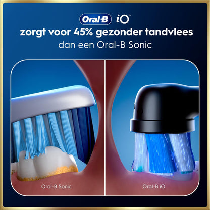 Oral-B iO 9N Elektrische Tandenborstel Zwart + 4 Opzetborstels