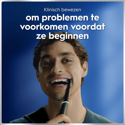 Oral-B iO 6N Elektrische Tandenborstel Zwart Lava + 4 Opzetborstels