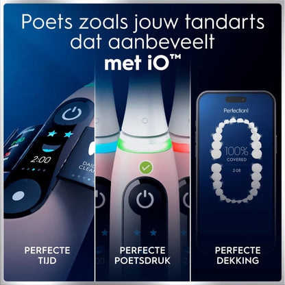 Oral-B iO 6N Elektrische Tandenborstel Roze + 10 Opzetborstels