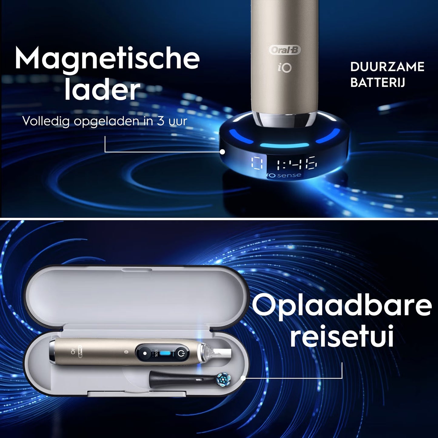 Oral-B iO10 Eclipse Gold Special Edition Elektrische Tandenborstel