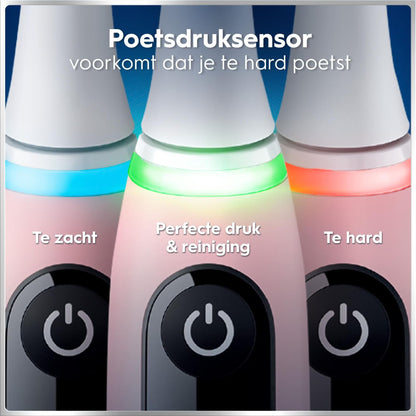 Oral-B iO 6N Elektrische Tandenborstel Roze + 10 Opzetborstels