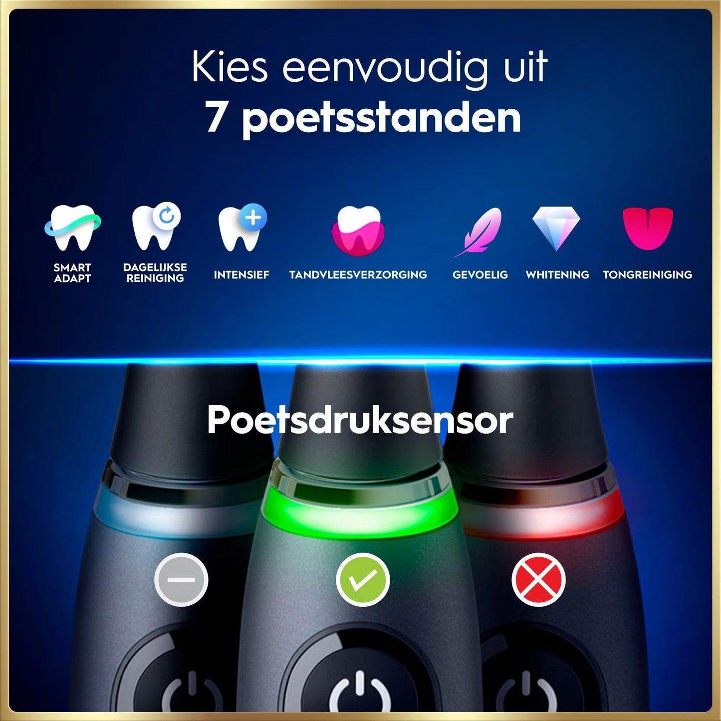 Oral-B iO 9N Elektrische Tandenborstel Zwart + 4 Opzetborstels