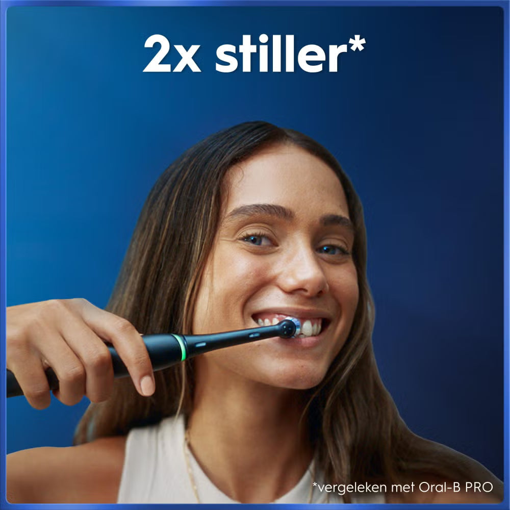 Oral-B iO 5N Elektrische Tandenborstel Zwart + 4 Opzetborstels