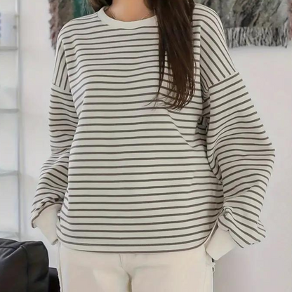 CHERYL - Comfortabel Gestreept Zomersweatshirt voor Dames