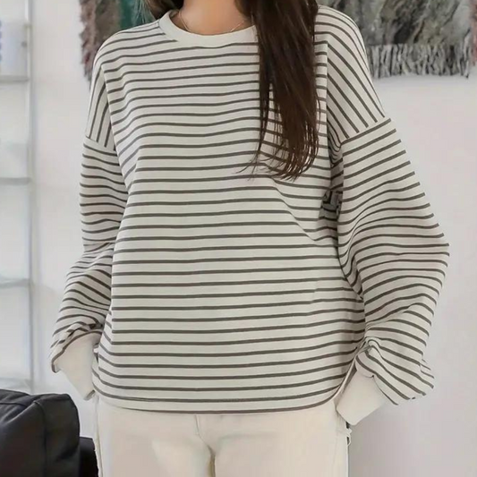 CHERYL - Comfortabel Gestreept Zomersweatshirt voor Dames
