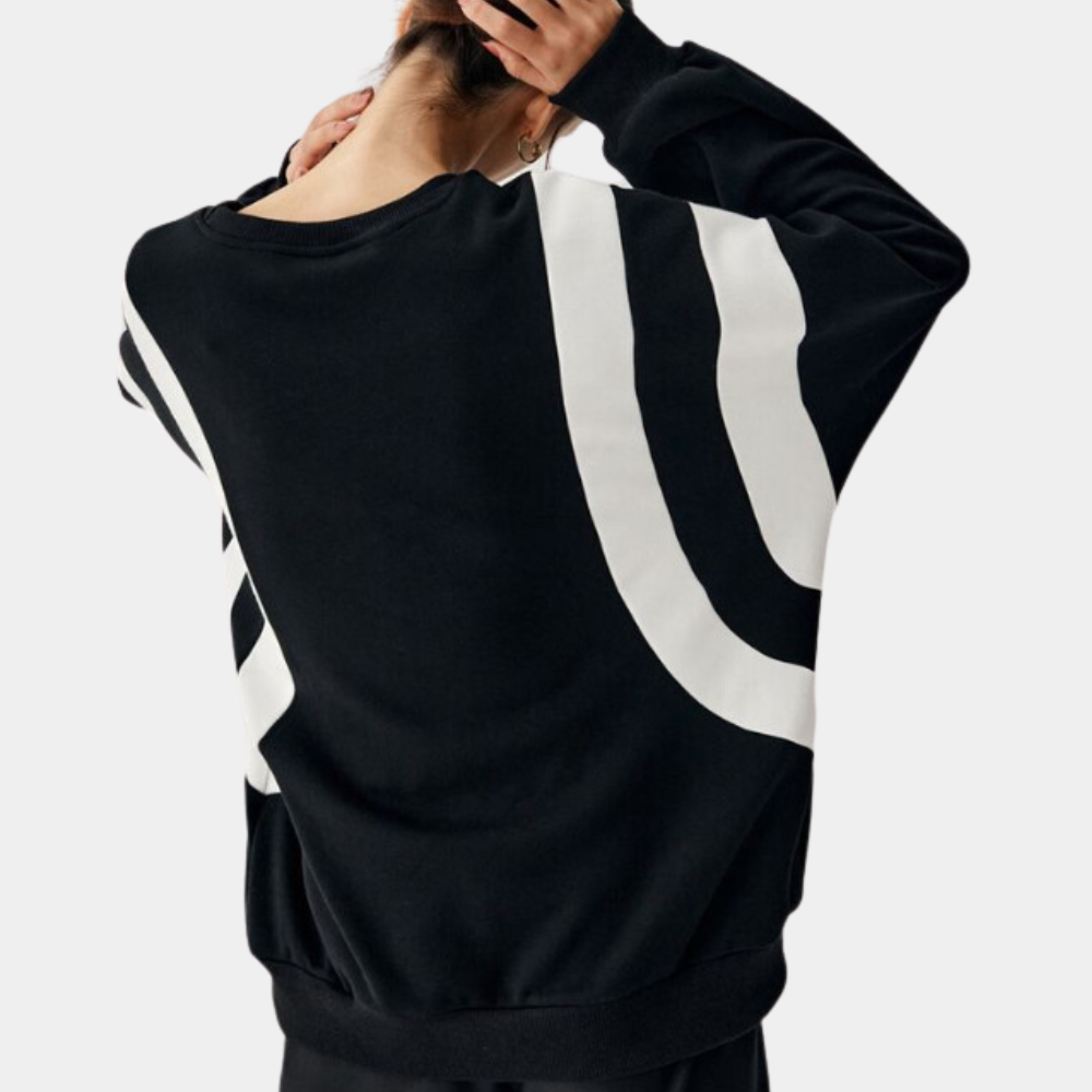 ELIANY - Moderne Los Sweatshirt voor Dames - Zomerse Editie