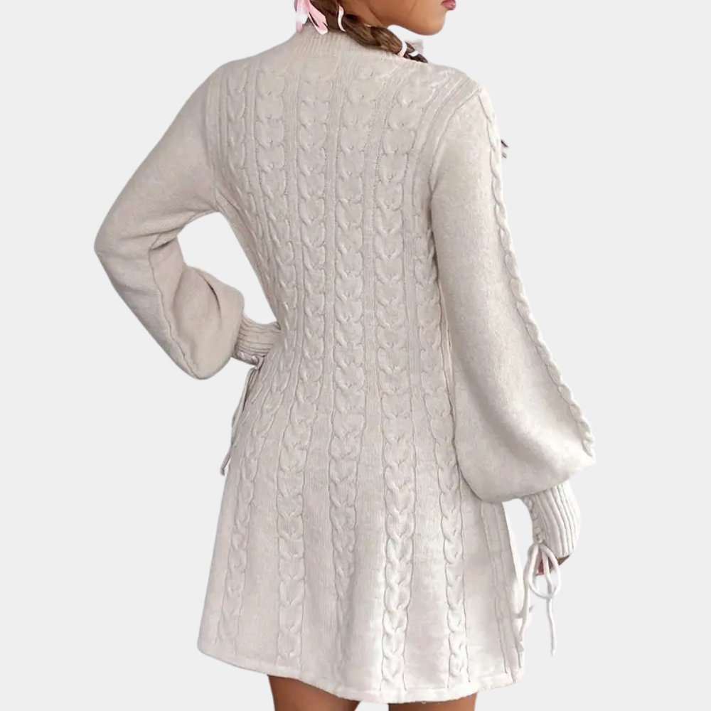 NATALIE - Elegante Vhals Zomerjurk voor Dames