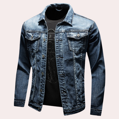 ROBIN - Moderne Denimjas voor Heren - Perfect voor de Zomer