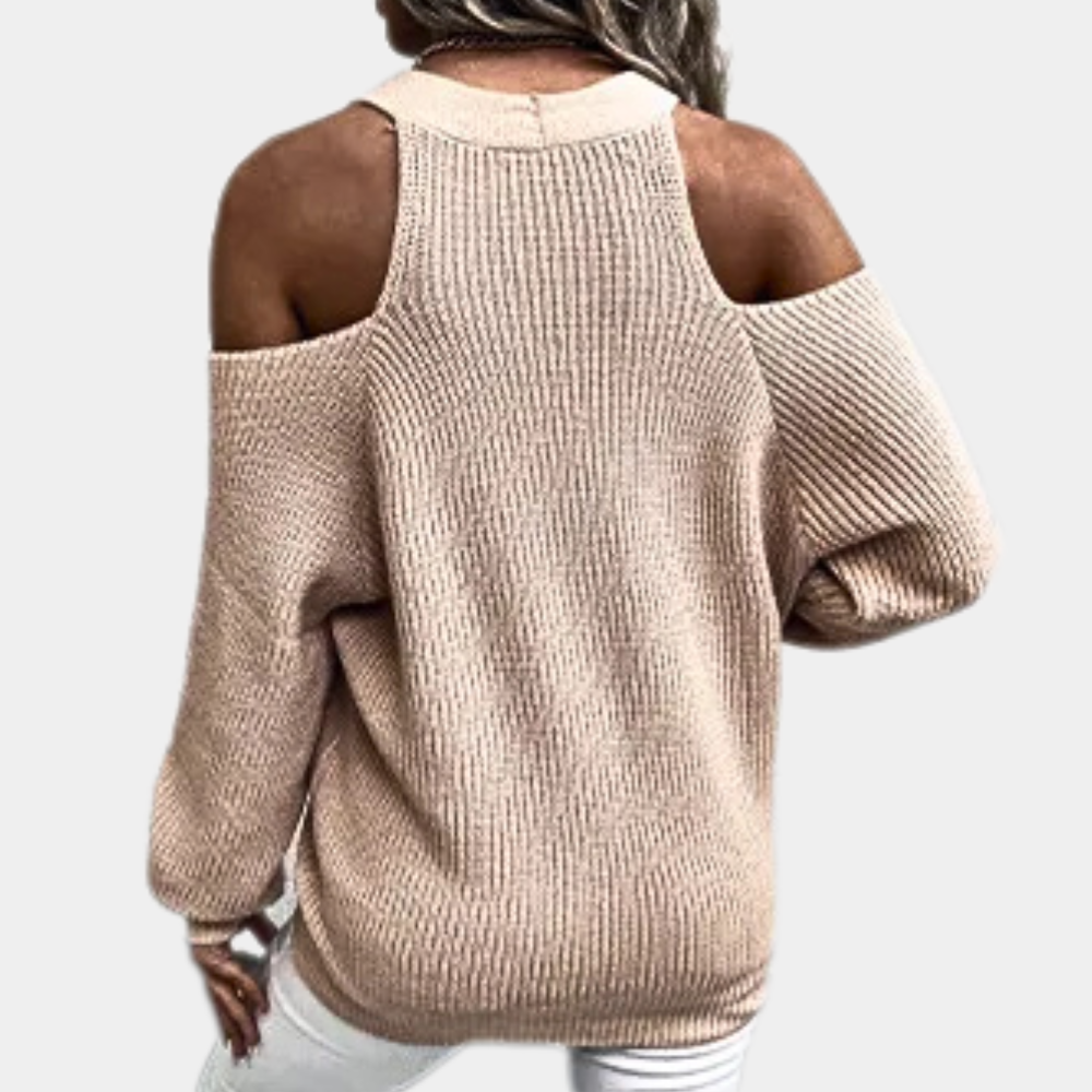 ESTELLA - Luxe Zomerse Schouders Trui voor Dames