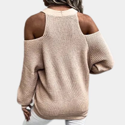 ESTELLA - Luxe Zomerse Schouders Trui voor Dames