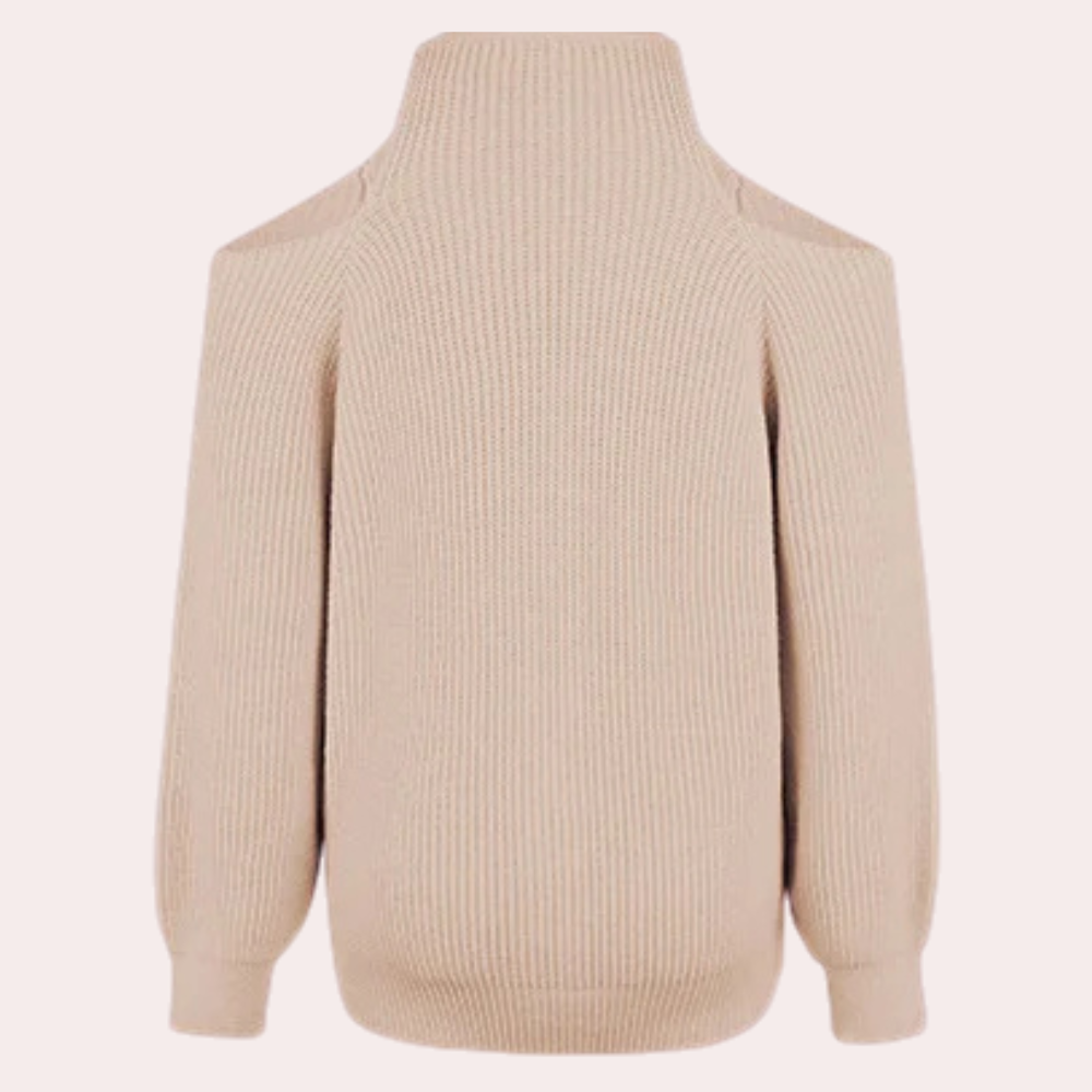 ESTELLA - Luxe Zomerse Schouders Trui voor Dames